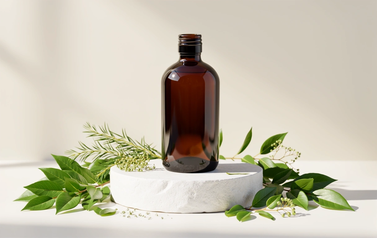 Premium botanical supplement packaging